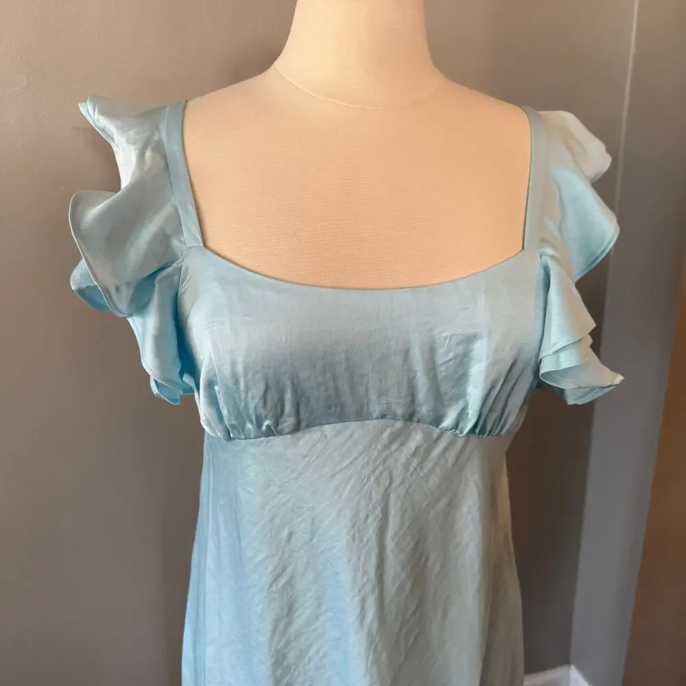 Madewell Light Blue Maxi Dress - Picture 5 of 15